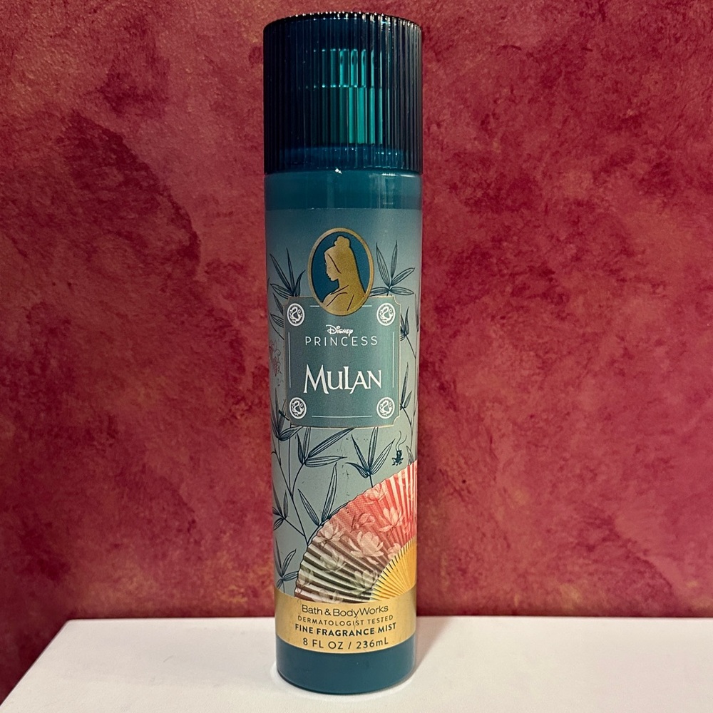 Disney Mulan Fragrance Mist in Blue and Gold by Bath and body works